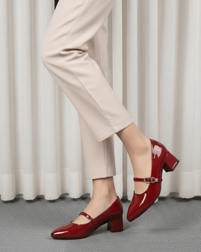 AURA WALK BLOCK HEELS