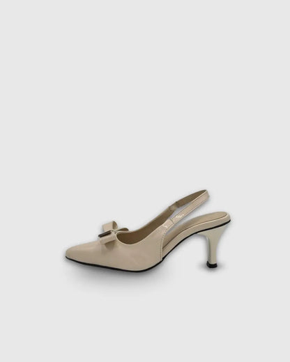 MAG Nude Elegance Slingback Heels