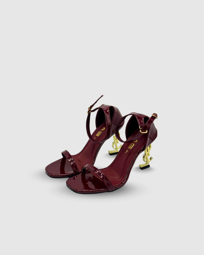 YSL HEELS SANDALS