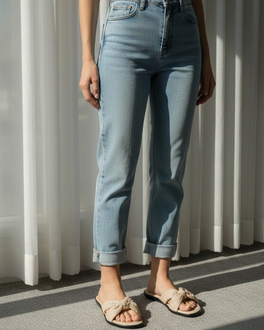 Lara Bow Flat Slippers