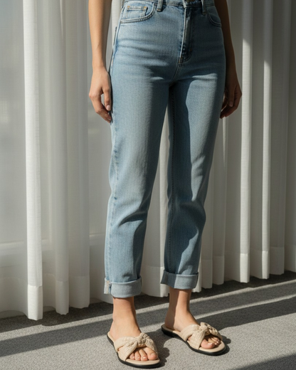 Lara Bow Flat Slippers