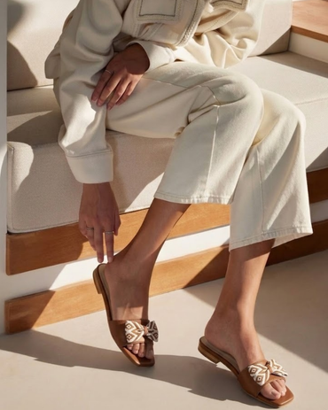 Boho Bloom Summer Flats