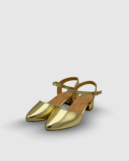 STELLA SHINY BLOCK HEELS