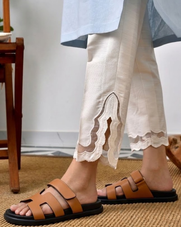 Zara Wedge Slides