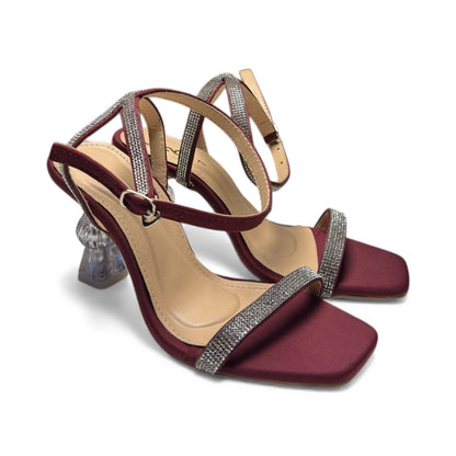 Crystal Bridal Heel Sandals | MAG 6098