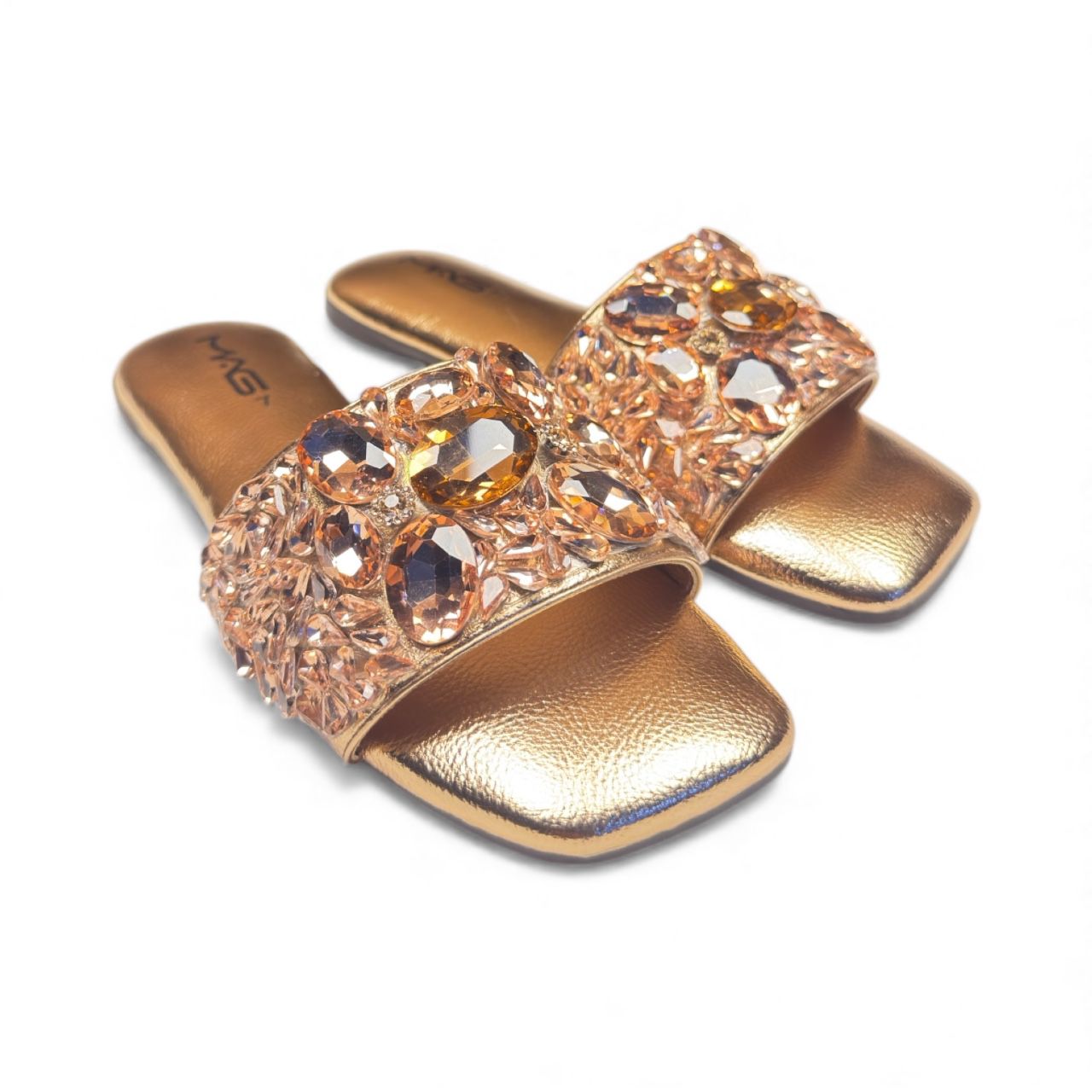 Women’s Fancy Embellished Flats | Mag 118