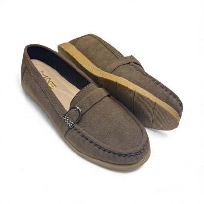 Women’s Comfortable Moccasin Flats | MAG 120