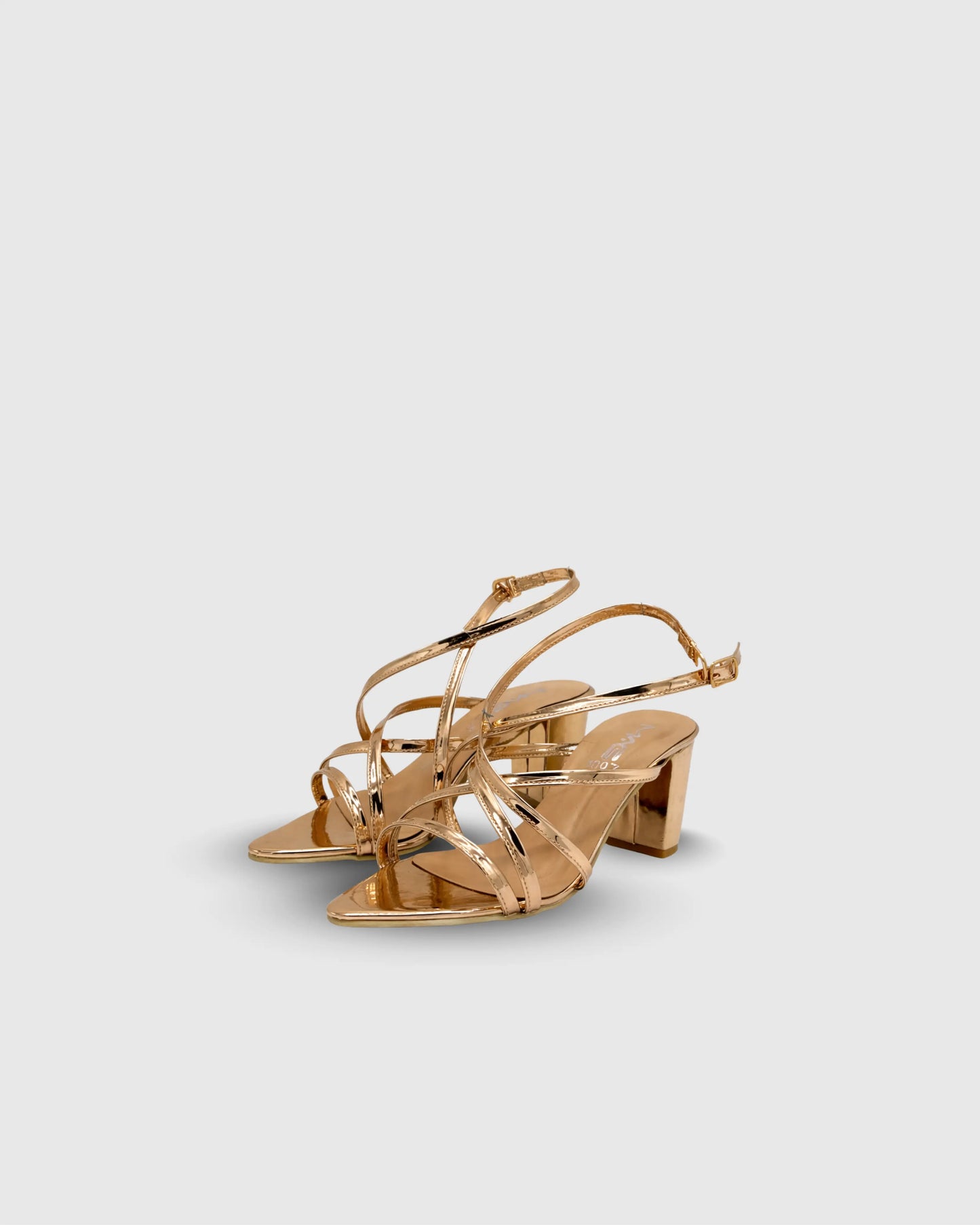 trendy strappy sandals heels for women