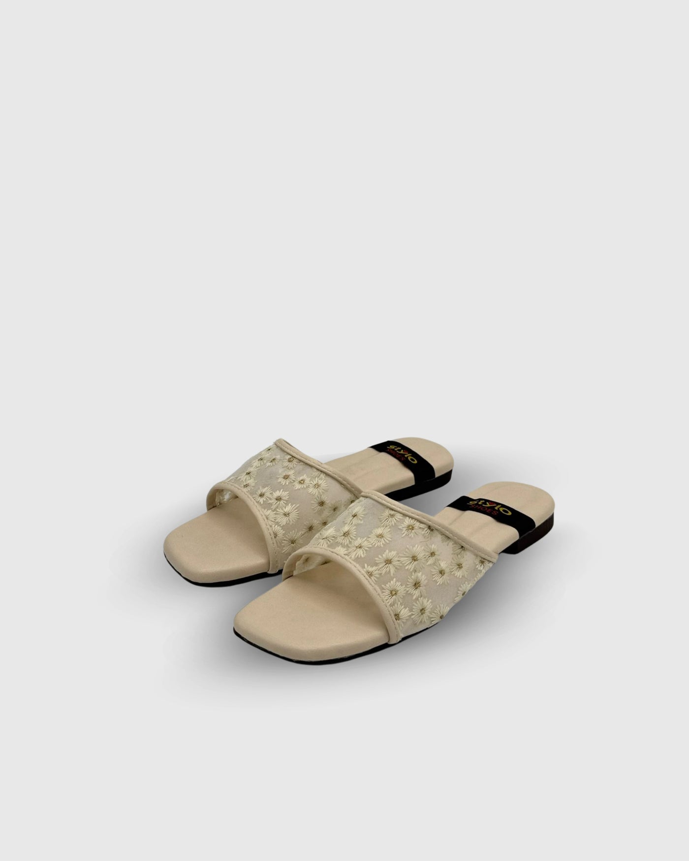 ladies summer flats in Pakistan with floral design - Mag Lifestyle Flats